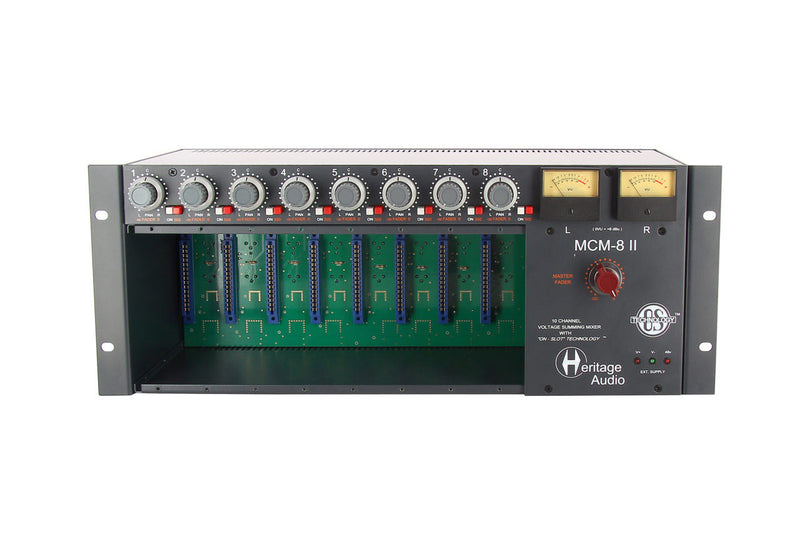 Heritage Audio MCM-8 II 8-Slot 500-Series Chassis/Summer