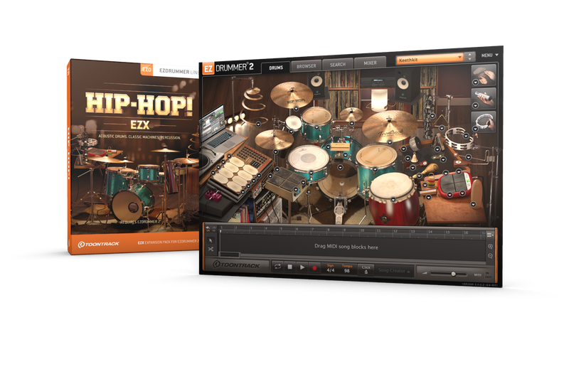 Toontrack Hip-Hop EZX Expansion Pack