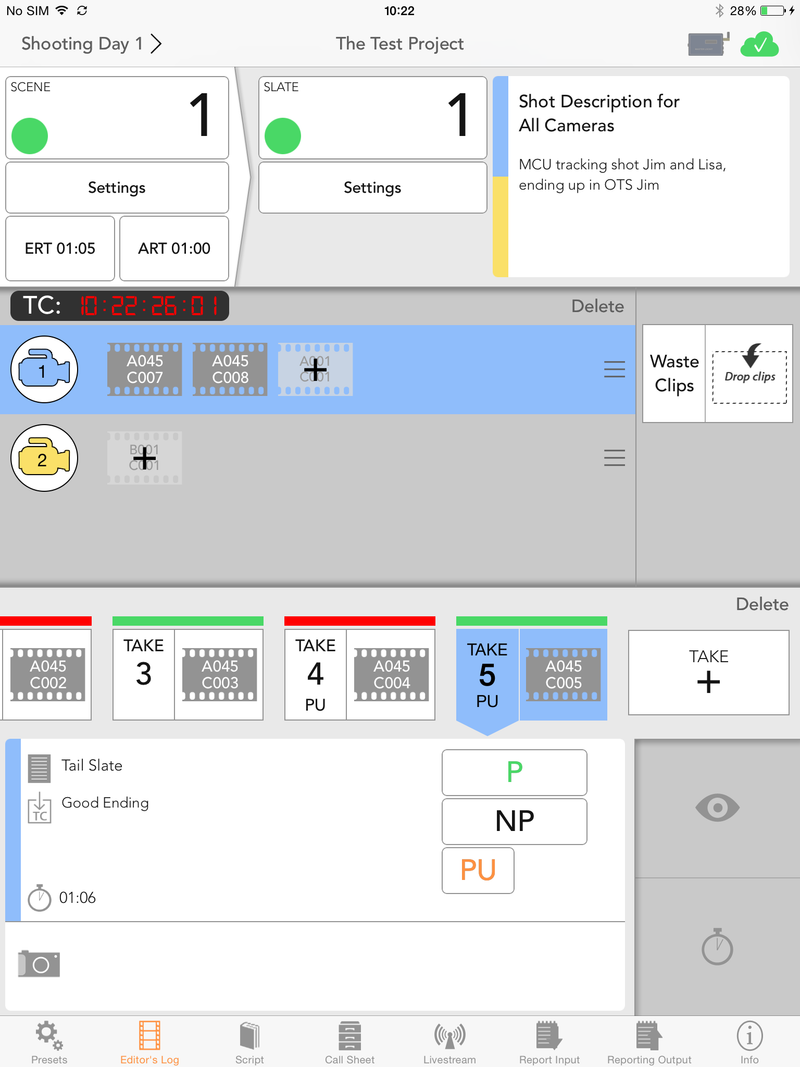 Ambient ACN-LS2 Lockit Slate Take 2