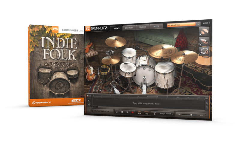Toontrack Indie Folk EZX Expansion Pack