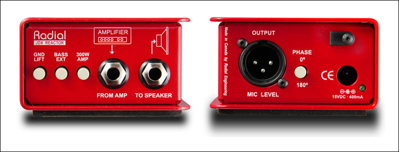 Radial Engineering JDX 48 Reactor Guitar Amp DI Box
