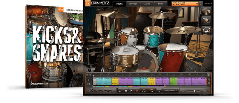 Toontrack Kicks & Snares EZX Expansion Pack