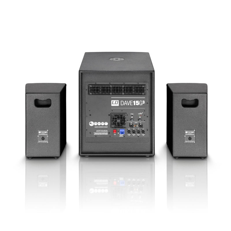LD Systems DAVE 15 G3 Compact 15" Active PA System