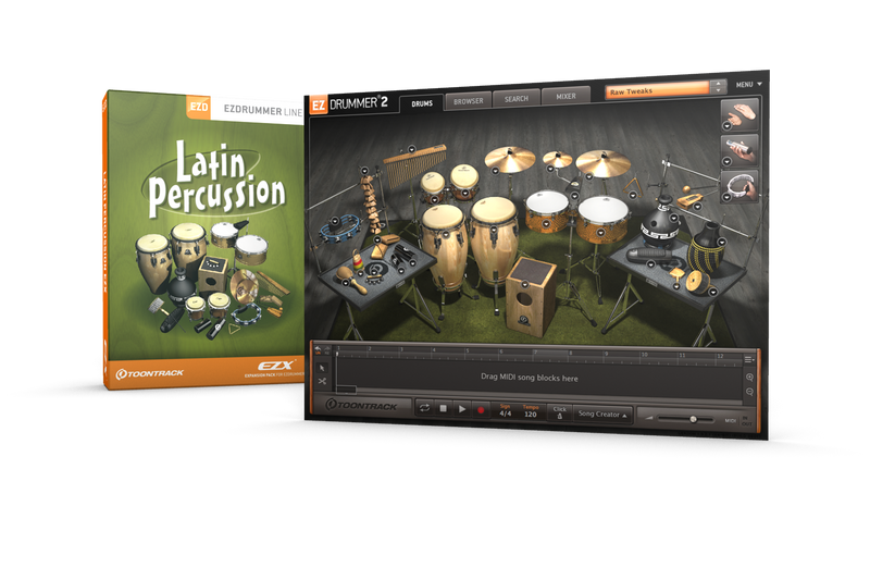 Toontrack Latin Percussion EZX Expansion Pack