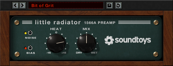 Soundtoys Little Radiator Modelled Tube Mic Preamp Plug-In