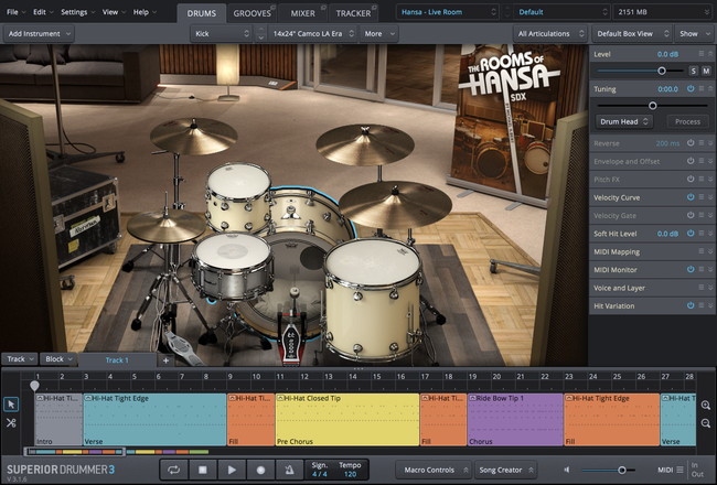 Toontrack The Rooms of Hansa SDX Expansion Pack