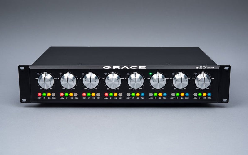 Grace Design m801 mk2 8-Channel Microphone Preamp
