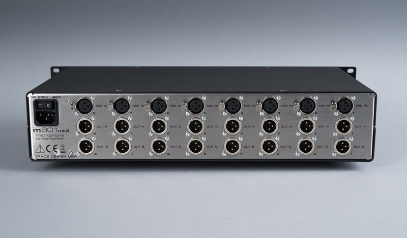 Grace Design m801 mk2 8-Channel Microphone Preamp