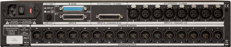 SPL MC16 16-Channel Mastering Monitor Controller