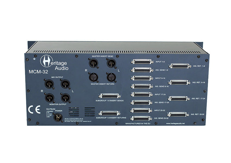 Heritage Audio MCM32 Summing Mixer
