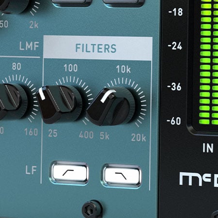 McDSP 4020 Active Retro EQ Plug-In - Native v7