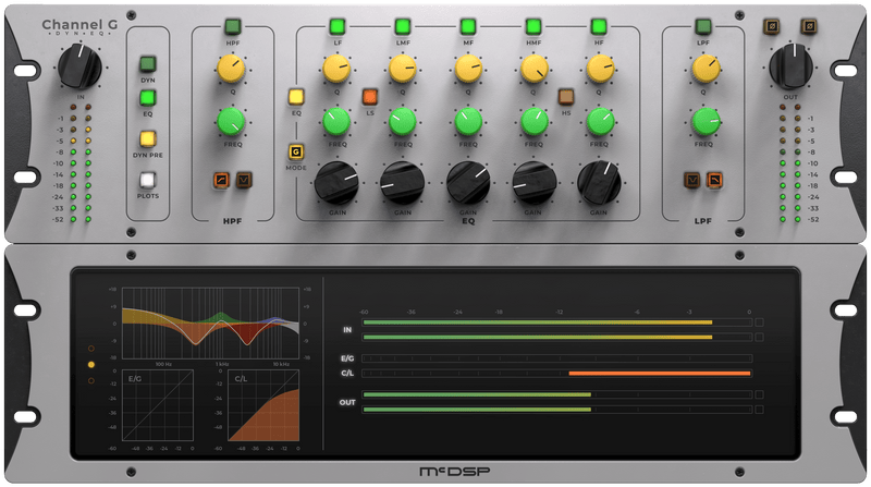 McDSP Channel G Console Channel Strip Plug-In - HD v7