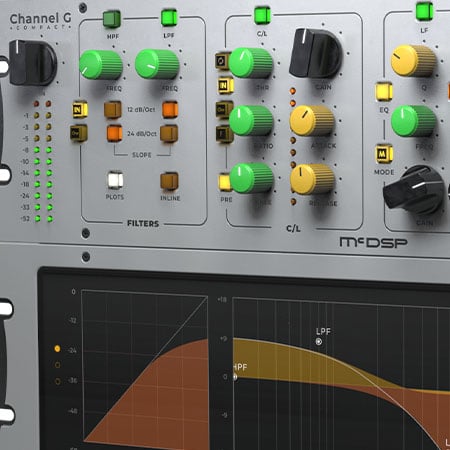 McDSP Channel G Compact Channel Strip Plug-In - Native v7