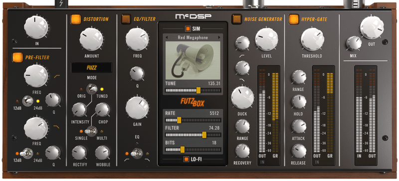 McDSP FutzBox Distortion Plug-In - HD v7