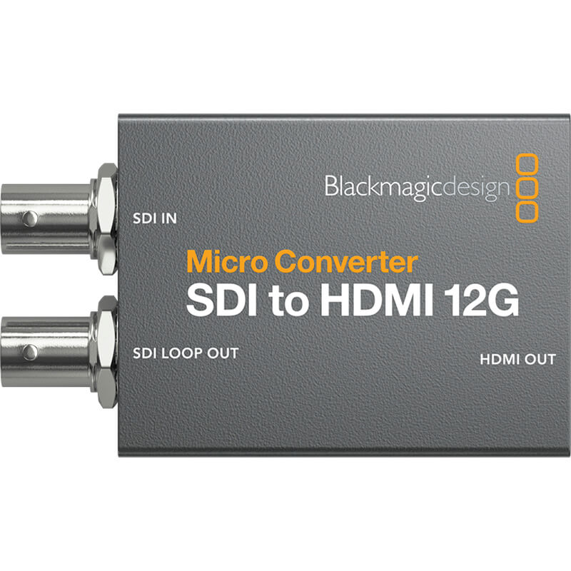 Blackmagic Design Micro Converter - SDI - HDMI 12G with PSU