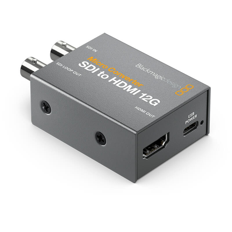 Blackmagic Design Micro Converter - SDI - HDMI 12G with PSU
