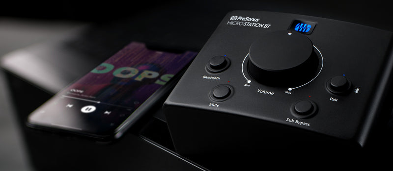Presonus MicroStation BT Monitor Controller with Bluetooth