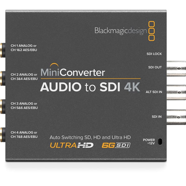 Blackmagic Design Mini Converter - Audio to SDI 4K