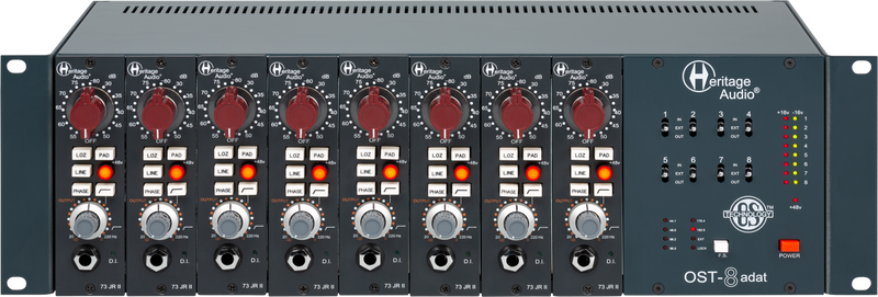 Heritage Audio OST-8 Adat 500-Series Chassis