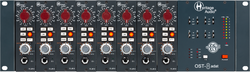 Heritage Audio OST-8 Adat 500-Series Chassis