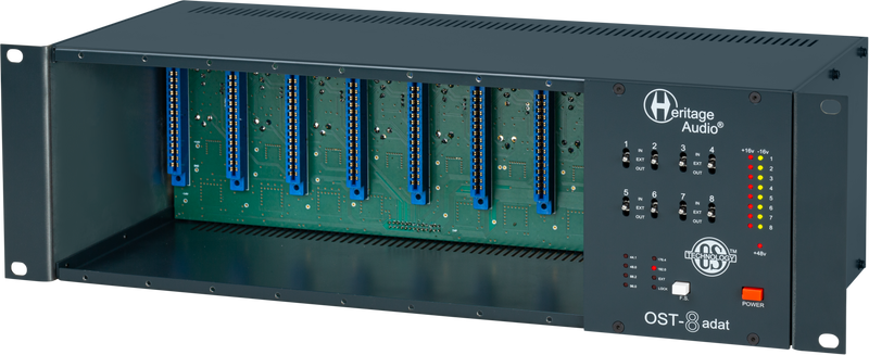 Heritage Audio OST-8 Adat 500-Series Chassis