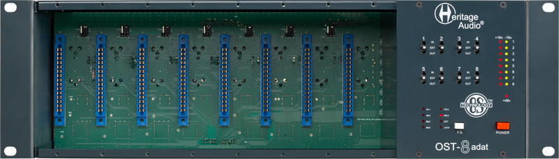 Heritage Audio OST-8 Adat 500-Series Chassis