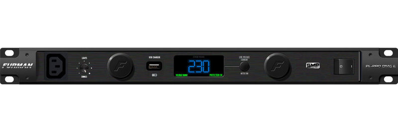 Furman PL-PRO DM C E Power Conditioner, Lights, Volt/Ammeter