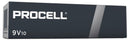 Duracell Procell Constant 9V Batteries (Pack of 10)