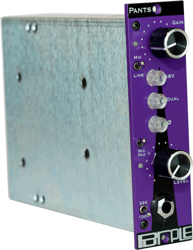 Purple Audio 5M2 Pants 500 Series Mic Preamp