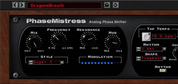 Soundtoys PhaseMistress Analog Phase Shifter Plug-In