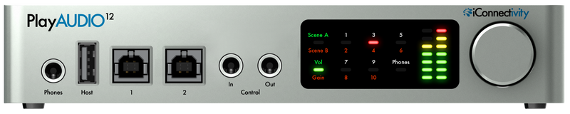 Iconnectivity PlayAUDIO 12 Audio Interface for Playback