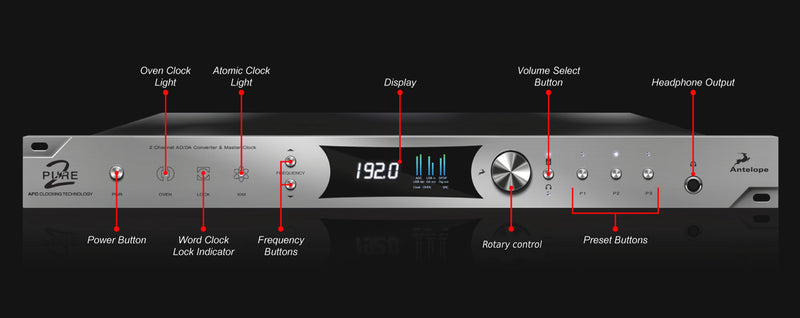 Antelope Audio Pure 2 Mastering Grade Converter