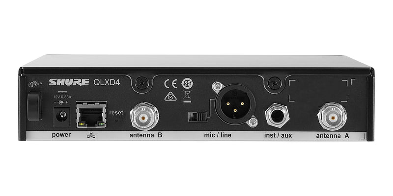Shure QLXD24/SM58 Wireless System with SM58 Handheld Transmitter
