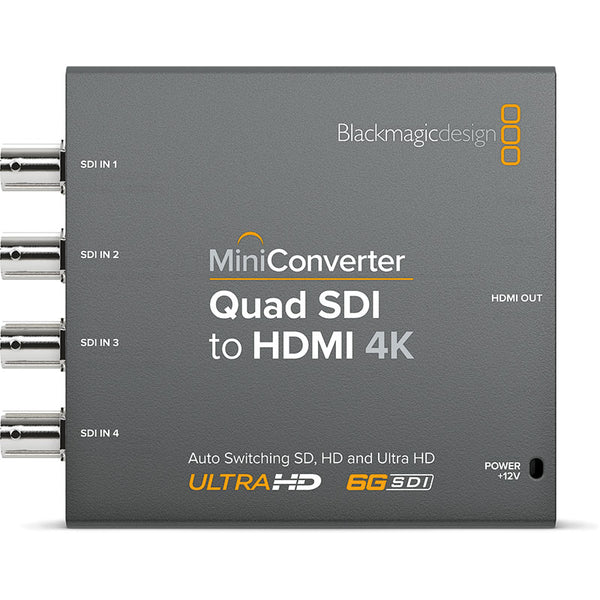 Blackmagic Design Mini Converter - Quad SDI to HDMI 4K 2