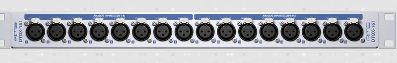RME DTOX-16 Universal XLR - DSub Breakout Panel