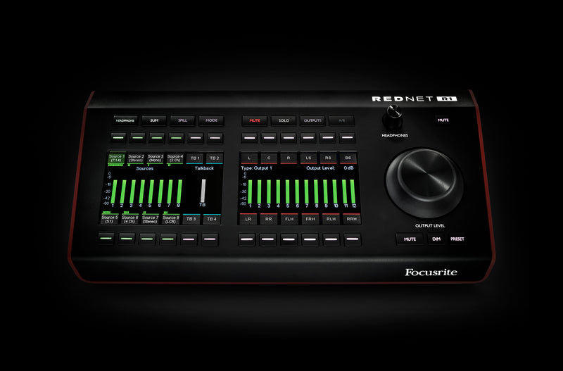 Focusrite RedNet R1 Desktop Remote Controller