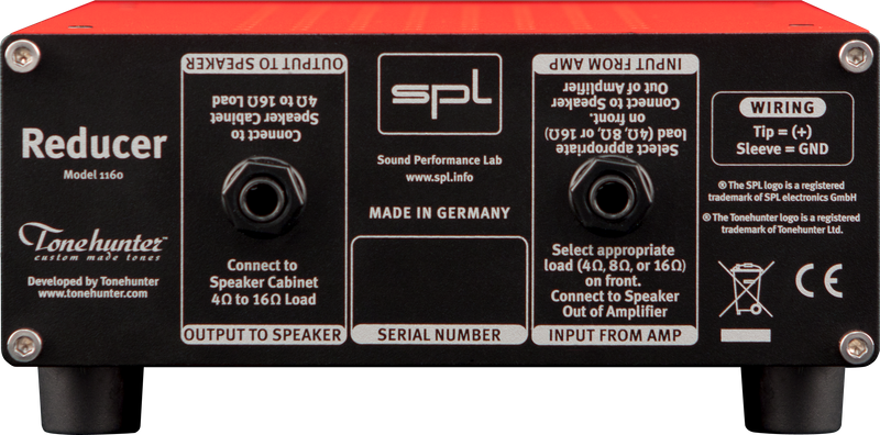 SPL Reducer Passive Attenuator for Guitar Amplifiers