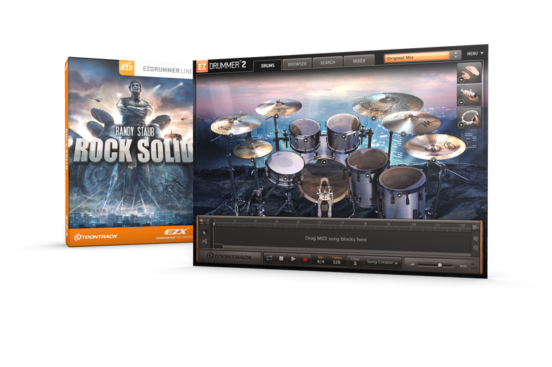 Toontrack Rock Solid EZX Expansion Pack