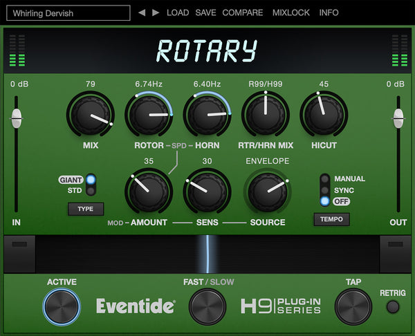 Eventide Rotary Mod Leslie Cab Modulation Plug-In