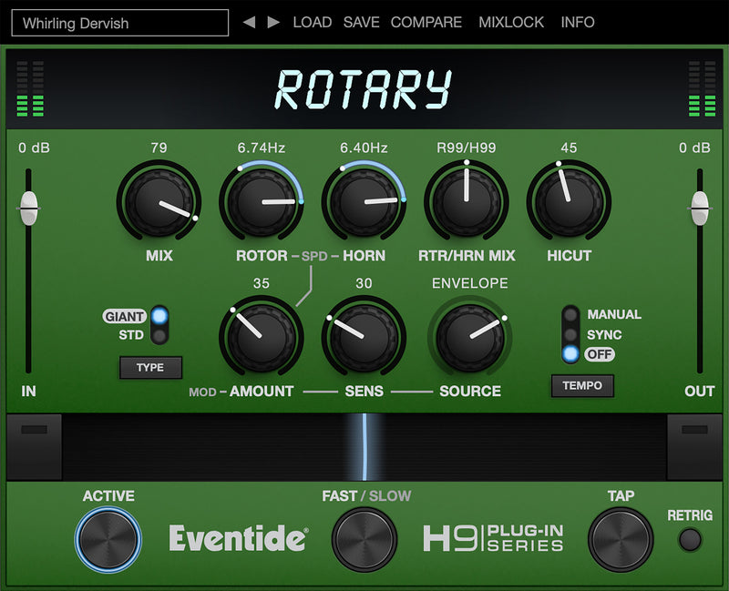 Eventide Rotary Mod Leslie Cab Modulation Plug-In