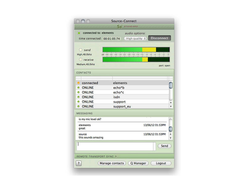 Source Elements Source-Connect Software