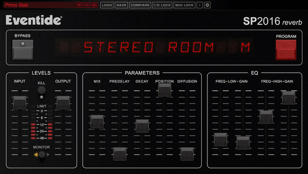Eventide SP2016 Reverb Plug-In