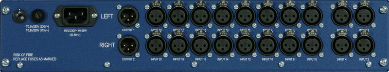 Tube-Tech SSA 2B Stereo Summing Amplifier