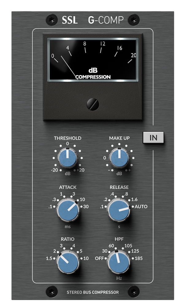SSL Stereo Bus Compressor Module for 500 format