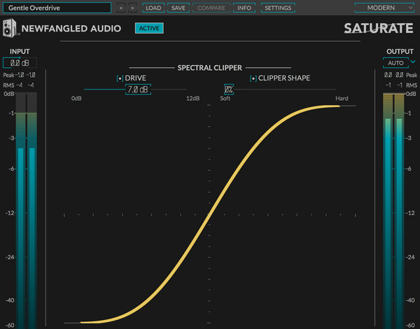 Newfangled Audio Saturate Plug-In