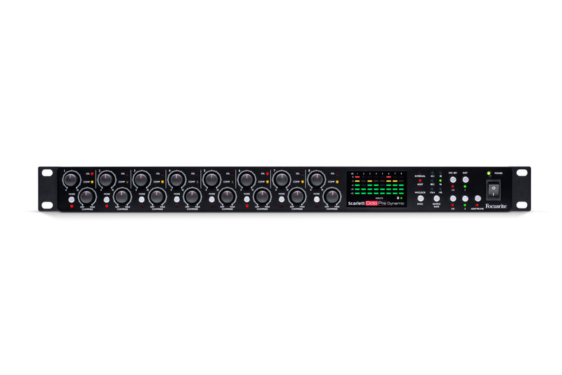 Focusrite Scarlett Octopre Dynamic 8-Channel Mic Preamp