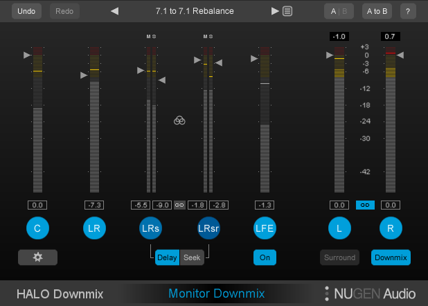 Nugen Halo Downmix Plug-In