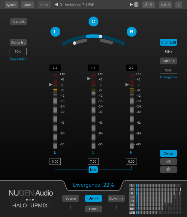 Nugen Halo Upmix Plug-In