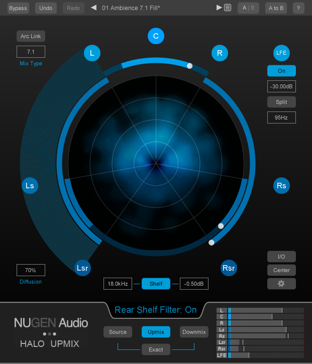 Nugen Halo Upmix Plug-In