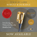 Hide-a-Mic Bra Clip for Sanken COS-11, Jewelry Line